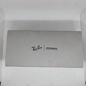 Ray-Ban Meta Gen1 Clear Lenses Shiny Black Frame New In Sealed Box Never Worn!